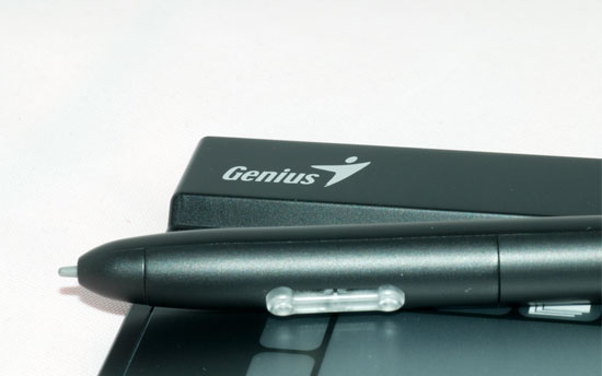 The Genius G-Pen F350 close-up.