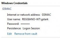 Windows 7 – Fixing The Mapped Drive Credentials Problem