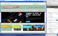 OS X Desktop using Parallels 6