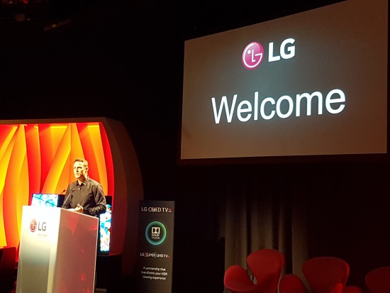 Welcome to LG's OLED TV range