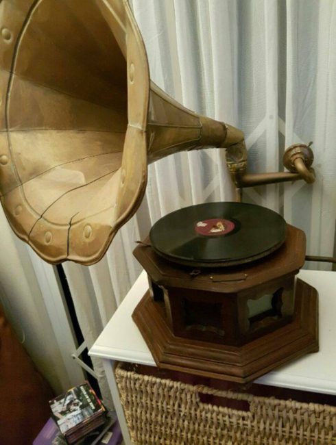 Our HMV Phonograph