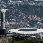 Christ The Redeemer statue overlooking the Rio Olympics site